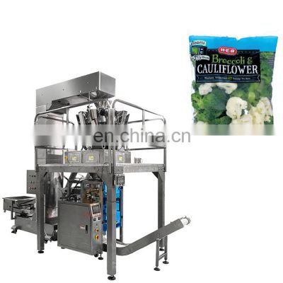 Automatic fruit and vegetable packaging machine blueberry packing machine lettuce salad packing machine