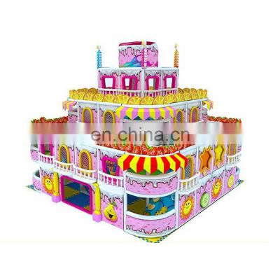 Amusement Park Equipment Lovely Ocean home small indoor baby playground for kids