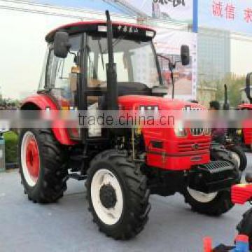 4wd best 70hp farm wheel tractor