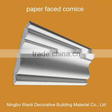 white paper faced cornice new cornice for home ceiling decoration