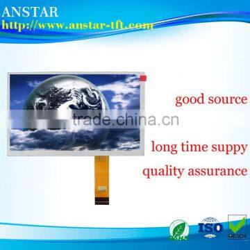 1024*600 pxiel with LVDS interface and Aspect Ratio is 16:9 tft lcd panel