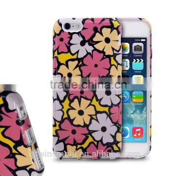 water transfer soft TPU mobile phone case for iphone 6 case, for iphone 6s cover