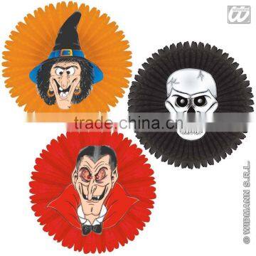 the best fashion orange halloween tissue fan