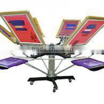 8 color t-shirt silk screen printing machine Exporter in India