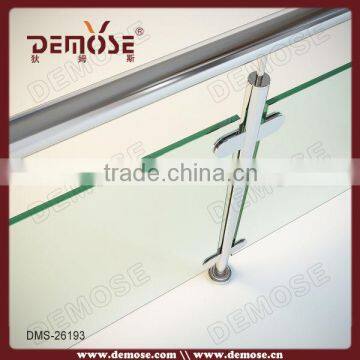 tempered glass stainless steel balusters railing with cheap price