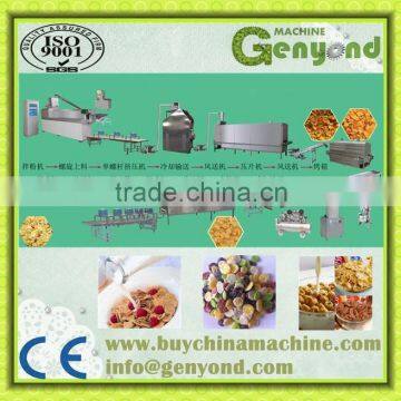 original pellet snacks food machine / Corn flakes/breakfast cereals processing equipment