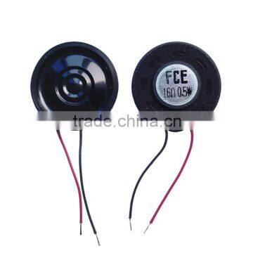 26mm 16ohm 0.5w Small round speaker with waterproof function