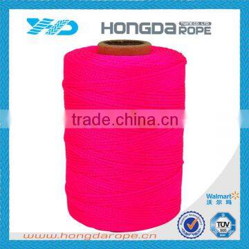 18 nylon braided mason twine 500 ft pink