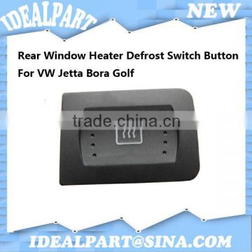 New Rear Window Heater Defrost Switch Button For VW Jetta Bora Golf