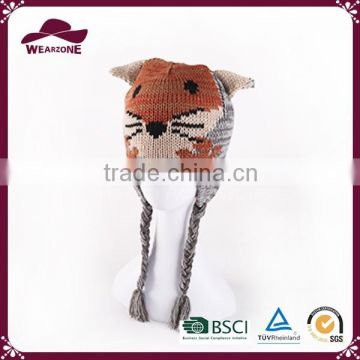 Factory Fashion Children Winter Animal Hat/Christmas Hat/Cute Child Hat