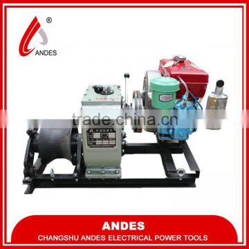 Andes engine winch,diesel power winch,diesel winch