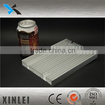 Shenzhen 6060 6061 6063 Extruded aluminum custom LED heatsink 140X20MM