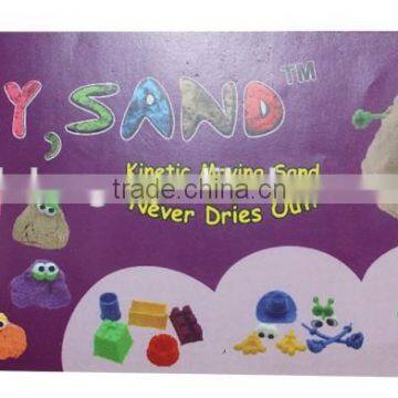 magic sand printing sticker,packing sticker,moving soft sand pack label