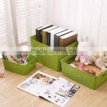 high quality cheap rattan plastic storage box Simple and practical storage boxes