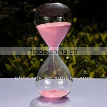 60 minutes hourglass glass sand timer