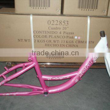 20 inch steel bike frame