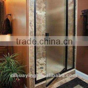 frosted tempered glass bathroom door