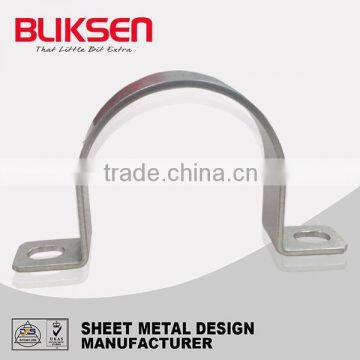 Stainless Steel metal bending bracket in u shape
