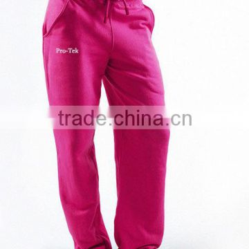 wholesale custom gym sweatpants/ cotton fleece jogging bottom sweatpants