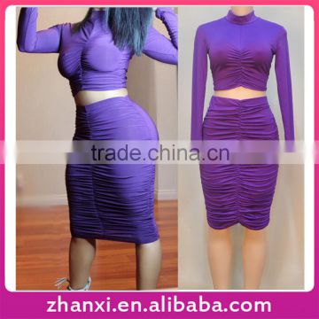 Wholesale lady midi bodycon two piece african sexy indian new model girl dress 2016