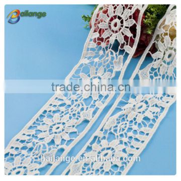 2016 top selling products sexy cotton crochet lace fabric for ladies