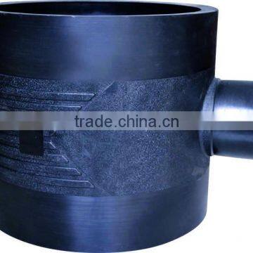 500mm injection molding reducing tee polyethylene pipe fittings