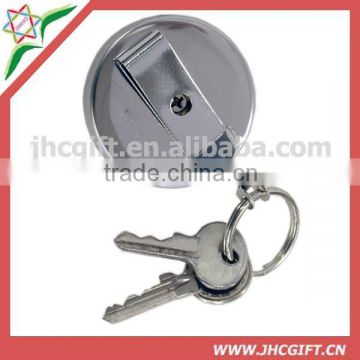 superior retractable metal key chain