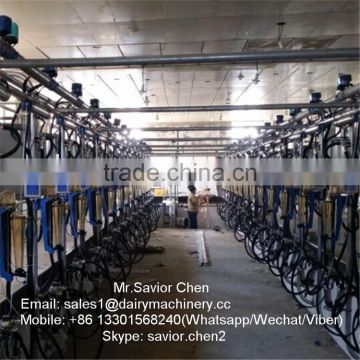 Many Cow Milking Machine System , Milking Parlor For Dairy Farm