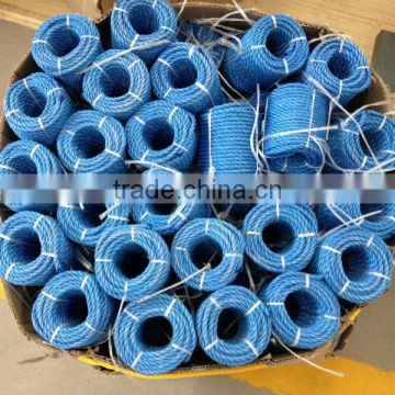 colorful pp twisted splitfilm rope excellent quality