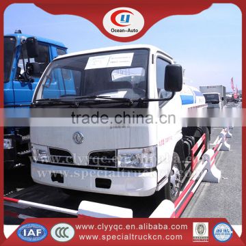 China new stainless steel small 5000 liter water tank truck