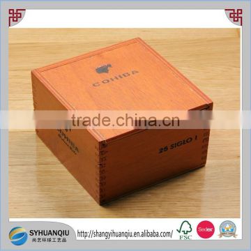 Empty Cigar Wooden Box 11.8x11x8.4cm