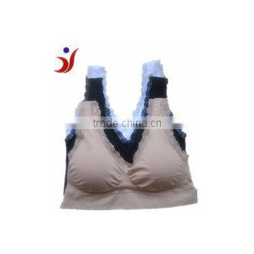 2014 js-925wholesale genie bra comfortable fabric made in China Shantou manufactory (accept OEM)