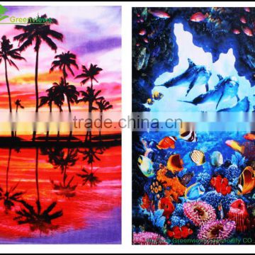 China customized cotton sexy printed beach towel custom beach towels wholesale digital printing beach towel