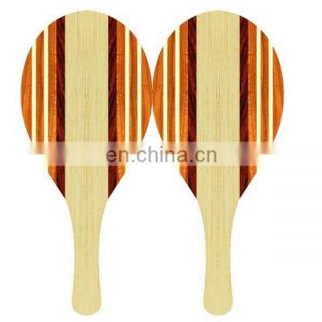 Nice quality beach tennis racket /wooden beach racket / beach paddle