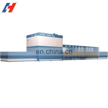 Radiation and convection Flat and bend Tempering Machine for Glass