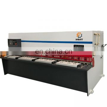 QC12Y-4X2500 ESTUN E21S CNC Hydraulic Shearing Machine For Sheet Metal Steel Plate Cutting