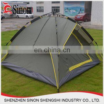 2015 china double layer automatic folding aluminum cheap tent
