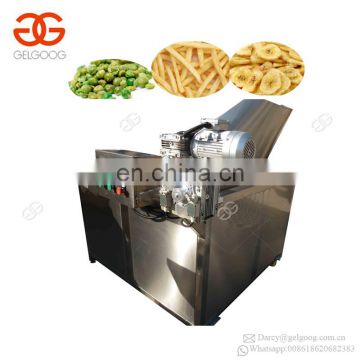 Snack Food Green Bean Onion Donuts Deep Frying Making Machine Price Chicken Potato Chips Gas Fryer Machine