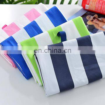 Wholesale custom printed microfiber beach towels with bag