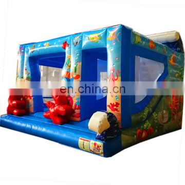 Children Mobile seaside theme inflatable blow up jumpers for sale