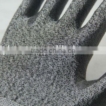 white latex palm gloves/the best selling safety gloves/nylon knitted latex gloves