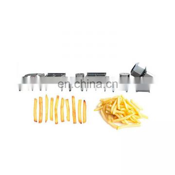 Small Scale French Fries Machine Potato Chips Making Machine Price Frozen French Fries Production Line