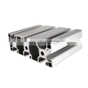 Anodized blue silver woodworking extruded aluminum t track t-slot ttrack profile extrusion