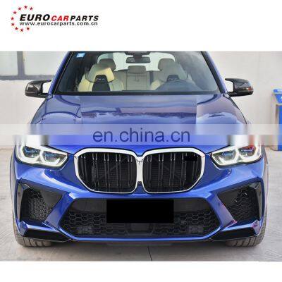 x5 series g05 to X5m style body kit and body parts pp material body set facelift kit front bumper side skirts front grille