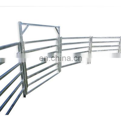 Wholesale farm steel fence panels cattle fence and gate