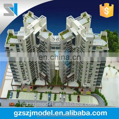 Architectural scale model making with well quality ,office miniature building model