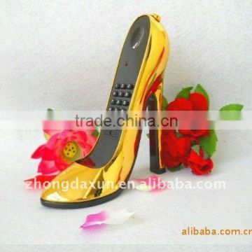 Gift telephone/ corded telephone /fancy high heel cartoon telephone