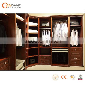 Open style solid wood wardrobe, sliding wardrobe doors