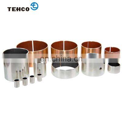 TCB100 Self-lubricating Multi-layer Composite Bushing Made of Steel Base and PTFE DIN1494 Standard Gymnastic Machinery Bushing.