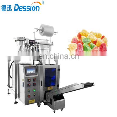 Automatic Vibratory Bowl Feeder Counting Gummy Jelly Soft Cotton Candy Packaging Machine